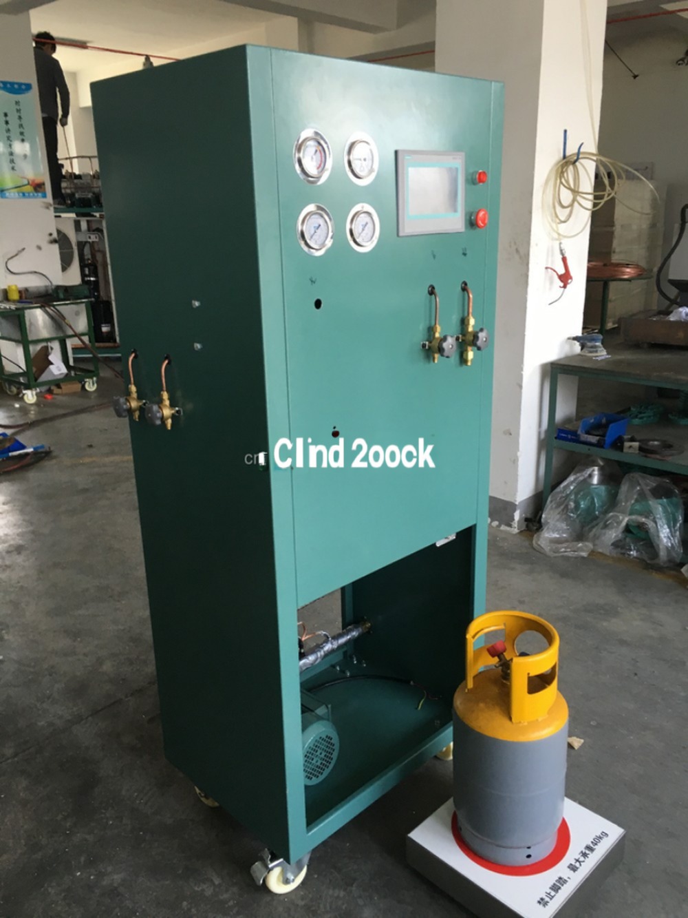 6HP 2HP Commercial Refrigerant Recovery Machine Freon Reclaim Machine