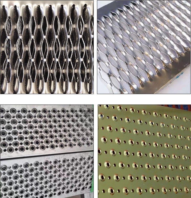 High Strength And Quality Grating Stair Treads / Catwalk Safety Grating