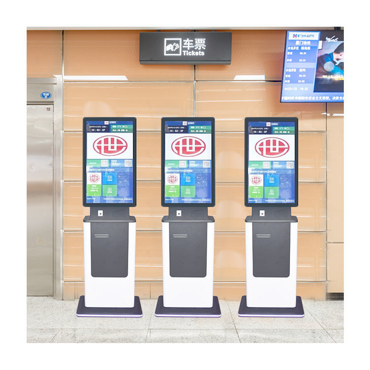 Desktop Self Payment Kiosk with Intuitive Interface and Advanced LCD Touch Screen