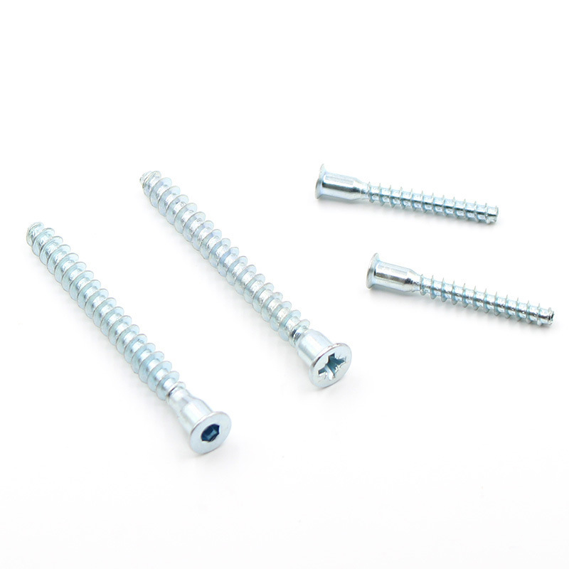ISO9001 Certified Hex Head Wood Screw Furniture Screws Hexagon Socket Confirmat Screw