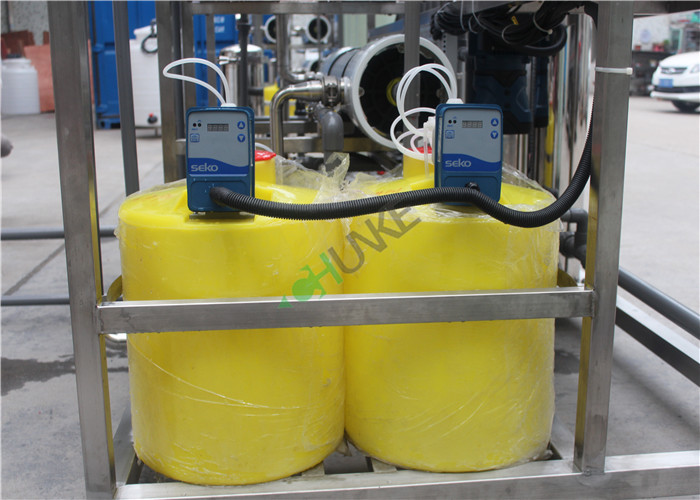 DOW Brackish Water Reverse Osmosis , OEM Seawater To Drinking Water Machine
