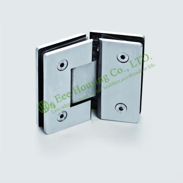 Satin finished 135 Degree Shower Door Hinge,Bathroom Glass Door hinge,135Degree