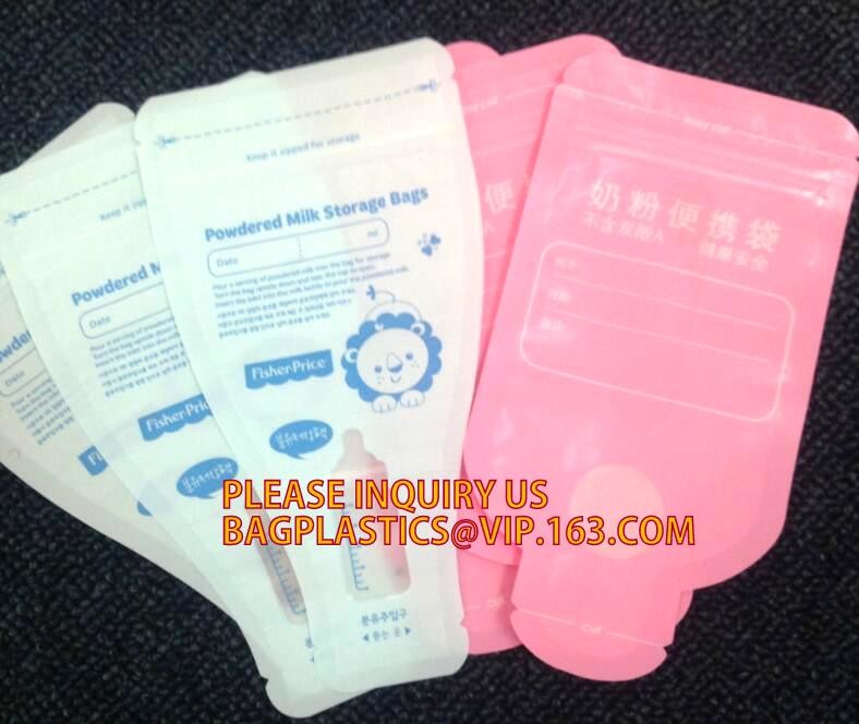 stand up reclosable drinking pouches cold drink Zip lockk bag with straw,Beveragereusable Kids Snack Zip Lock Juice Drink
