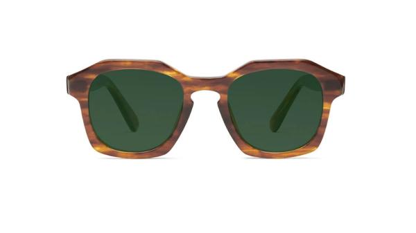 Vintage Polygonal Sunglasses for Women Men Polarized sun Lens 400 UV protection