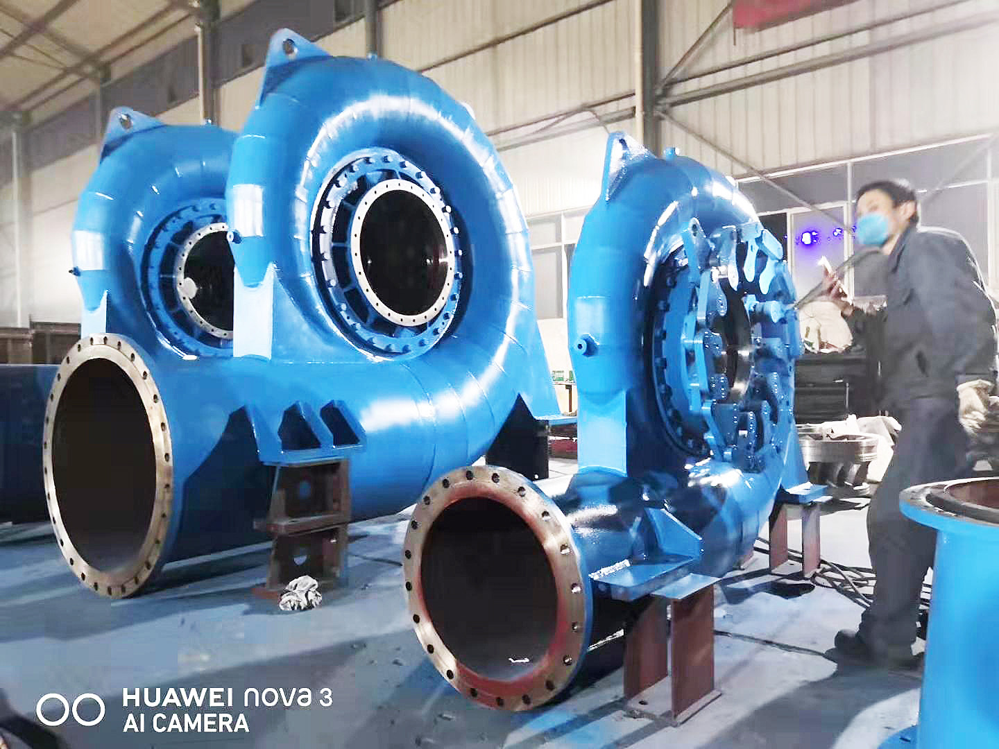 Efficiency 88-96% Francis Hydro Turbine for 50HZ/60HZ Frequency Water Power