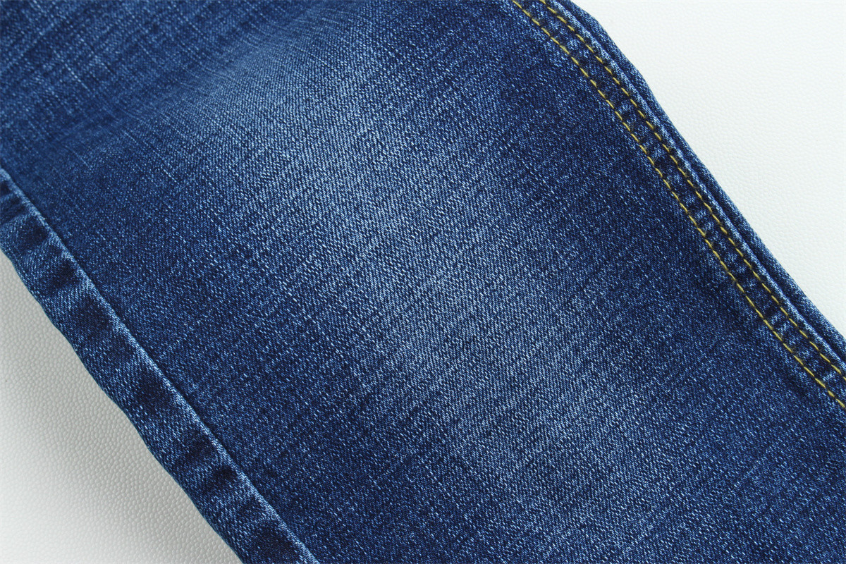 Crosshatch Slub 11.5 Oz Low Stretch Denim Fabric For Men Jeans Crosshatch Slub