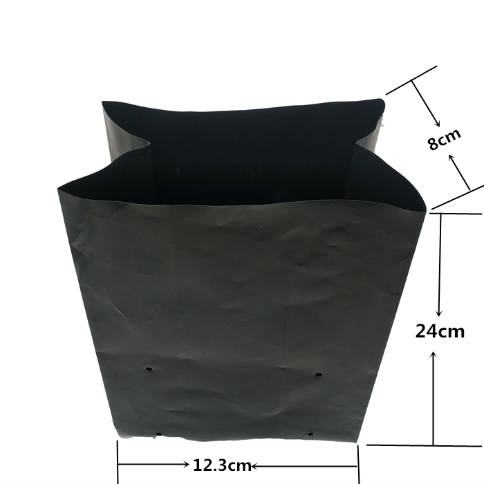 Hydroponic Growing System Plastic Grow Bags Soft Generate Peony Flower Nursery Bag
