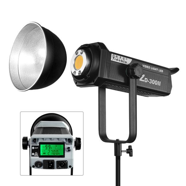 Bi Color 300W Daylight Photography Lights 2700K 7500K Sun Light LED Studio