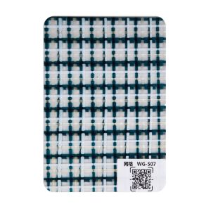 Multi Colors Grid Pattern Acrylic Plaid Sheets 15mm Thickness
