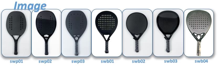 High Balance Paddle Tennis Racket Carbon Fiber Padel Racket Custom