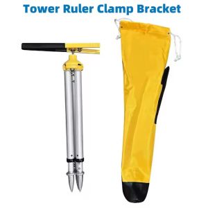 China Retractable Mini Pole Bracket 46cm-60cm Adjustable Telescopic Mini Tripod Tower Ruler Support Total Station Prism Pole Clamp on sale