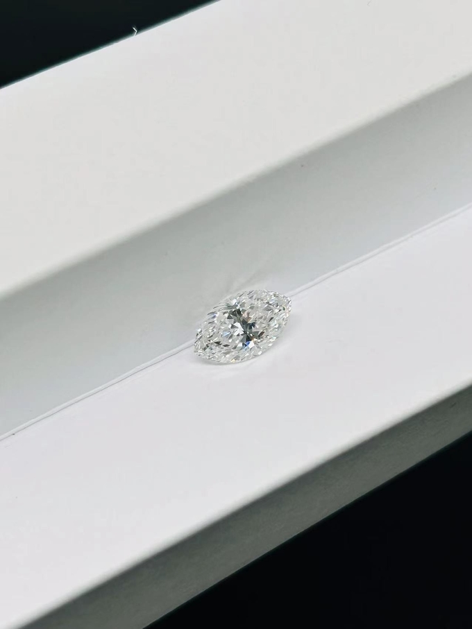 Synthetic Lab Grown CVD Loose Diamond Marquise Shape With IGI Certification