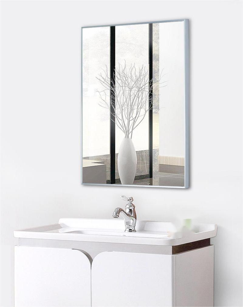 Art Deco Design Style Rectangular Full Length Wall Mirror for Bedroom Decoration