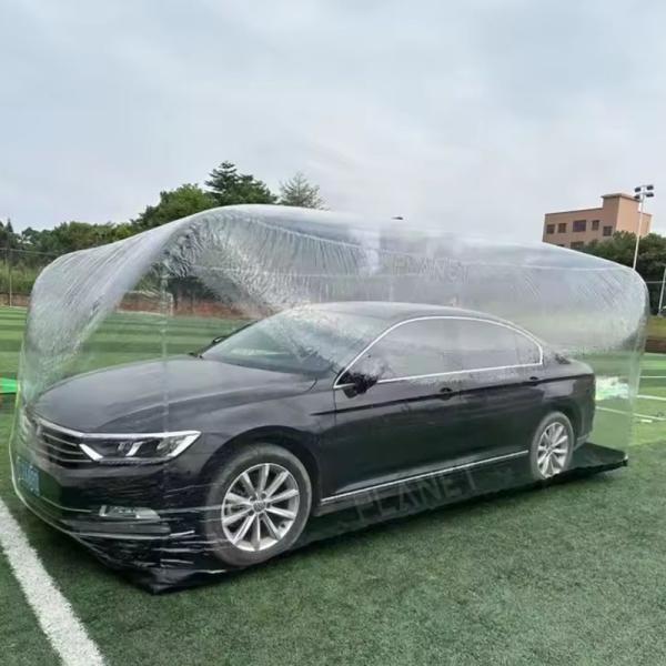 Outdoor Portable Anti Dust Inflatable Car Cover Inflatable Car Shelter Tent