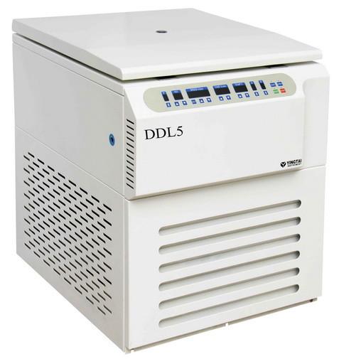 Max Speed 5000rpm Floor Standing Refrigerated Centrifuge DDL5 Blood Bank