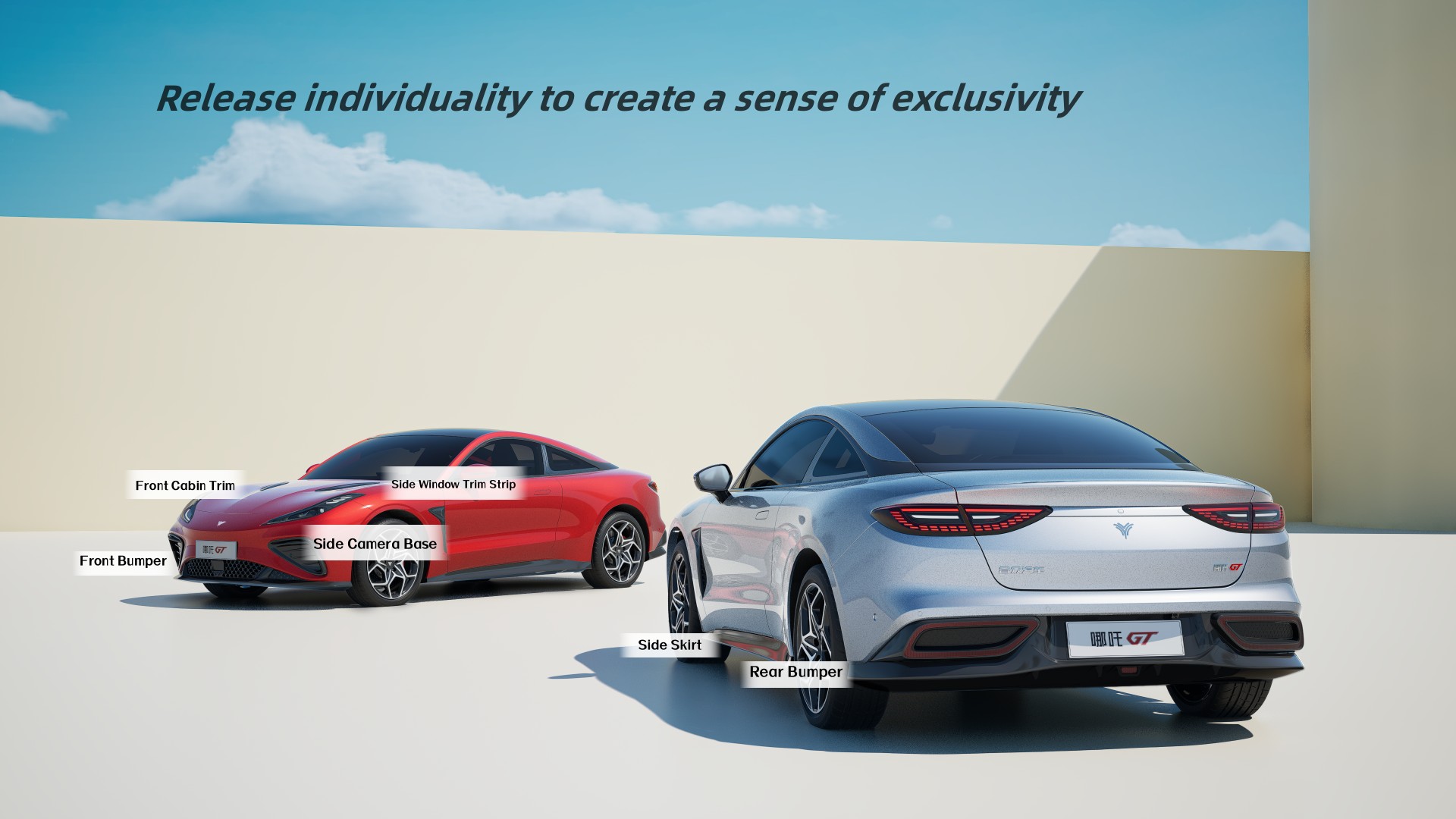 High Speed Electric Car NEZHA Neta GT 2023 Model with Ternary Lithium Batteries and 4715x1979x1415 mm Dimensions