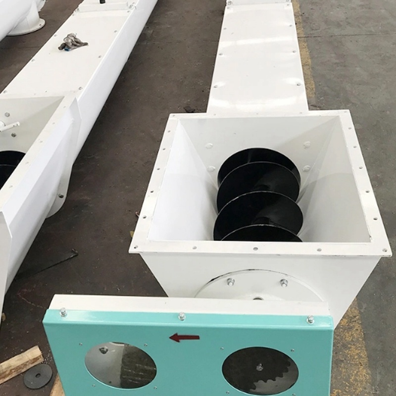 OEM Custom Powder Stainless Steel Shaftless Conveying Machinery Screw Auger Conveyor