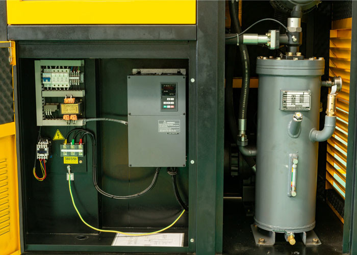 10hp 7.5KW 10Bar Permanent Magnet Frequency Screw Air Compressor