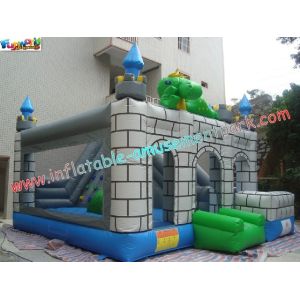 Custom Inflatable Bouncer Slide Commercial Grade With PVC Tarpaulin