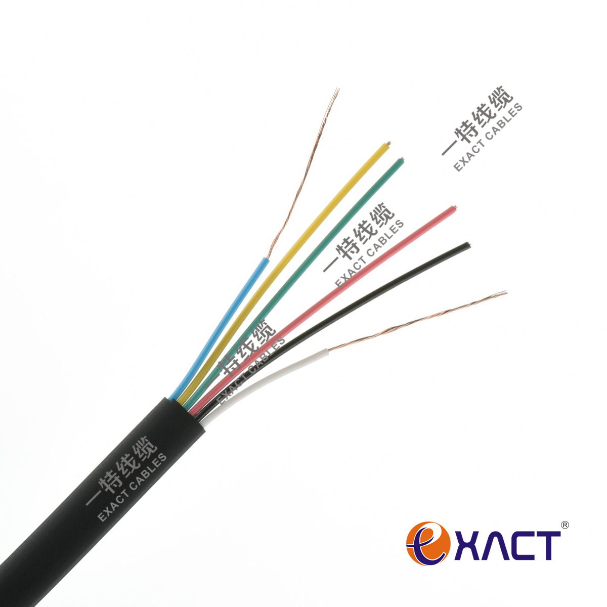PVC Insulated 6 Cores X0.22mm2 Unshielded CPR Communication Cable for Alarm System