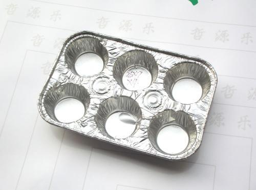 Disposable Aluminium Foil Baking Tray , Silver Foil Food Containers FDA