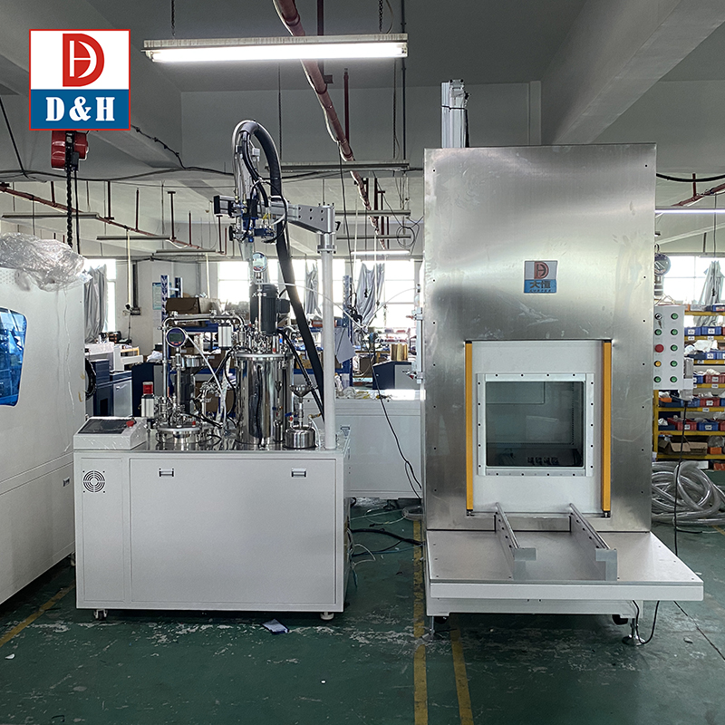 Metering System D H Plunger Pump Vacuum Casting Machine for Energy Industry