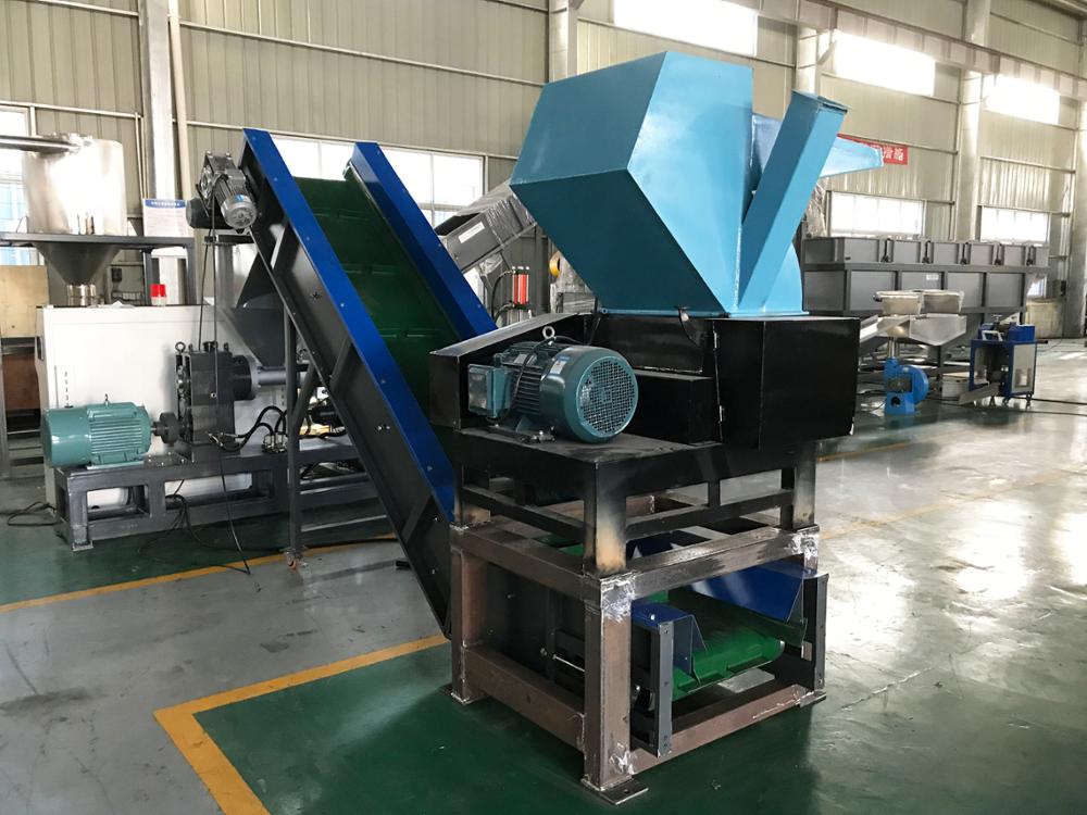 PP Non Woven Fabric Crusher Machine PE Waste Plastic Grinding Machine