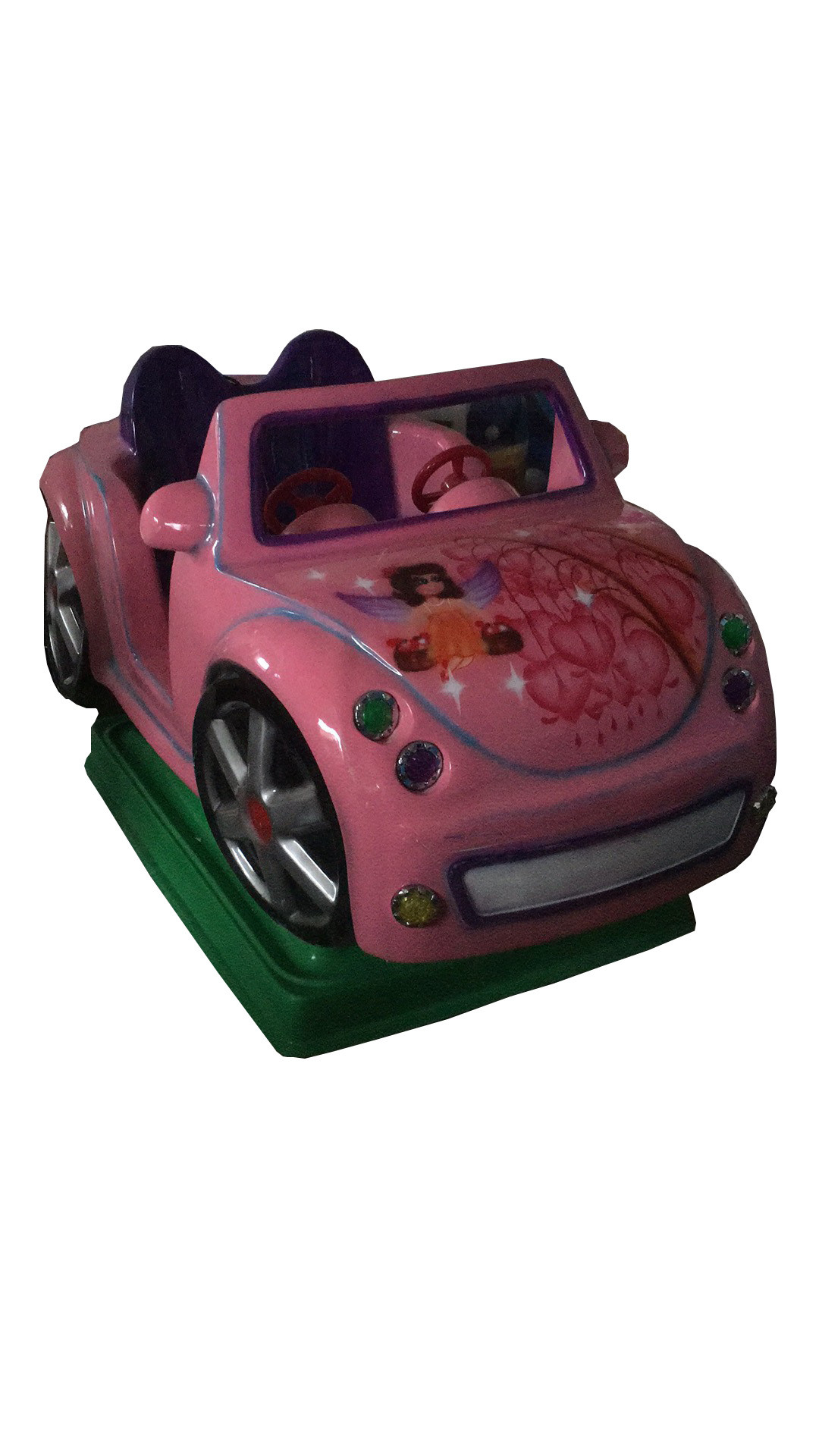 Durable Coin Op Kiddie Rides Thick Sufficient Material Adjustable Volume