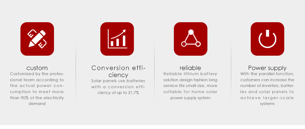 Growatt Inverter Customized Monitoring 10kw 8kw 5kw Hybrid Solar Energy Storage System