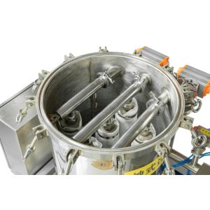 Fully Automatic Candle Type Filter Housing Controlled By PLC