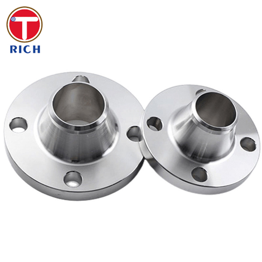 ASME B16.5 304 Stainless Steel Flange 316 Stamped Plate Large Diameter Flat Welding Flange Piece Forged Flange Plate