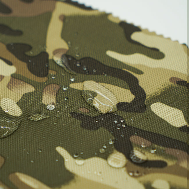 900D Camouflage Printed Oxford Fabric 100% Nylon PU Coated Composited