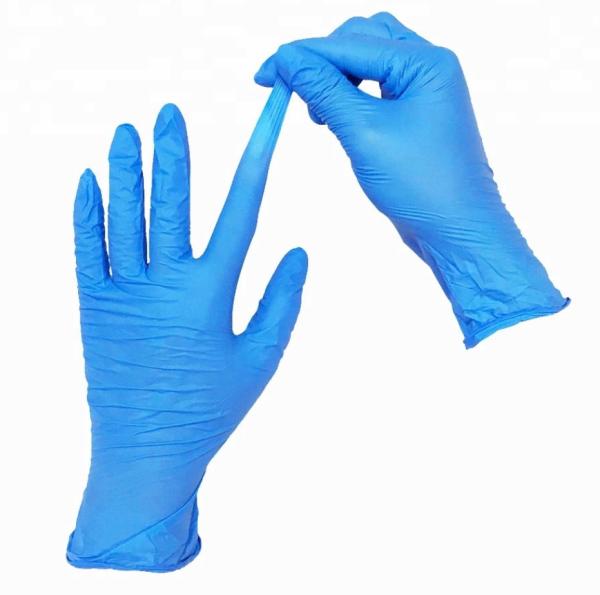 Non Sterile Disposable Medical Nitrile Gloves , Medical Grade Nitrile Exam