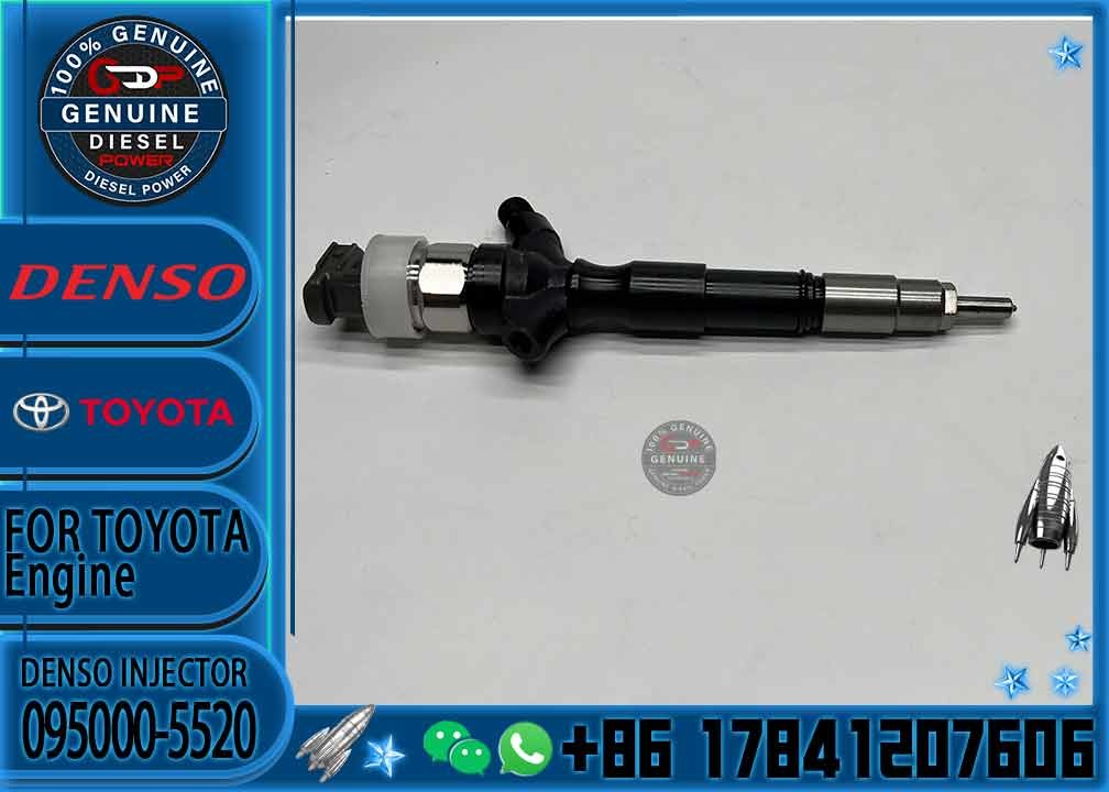 Common Rail Injector 23670-30110 095000-6180 095000-5920 for Diesel Engine 1KD-FTV