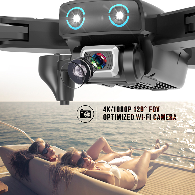 Off Point Flying 5G Foldable Arm 1300mah RC Camera Drone