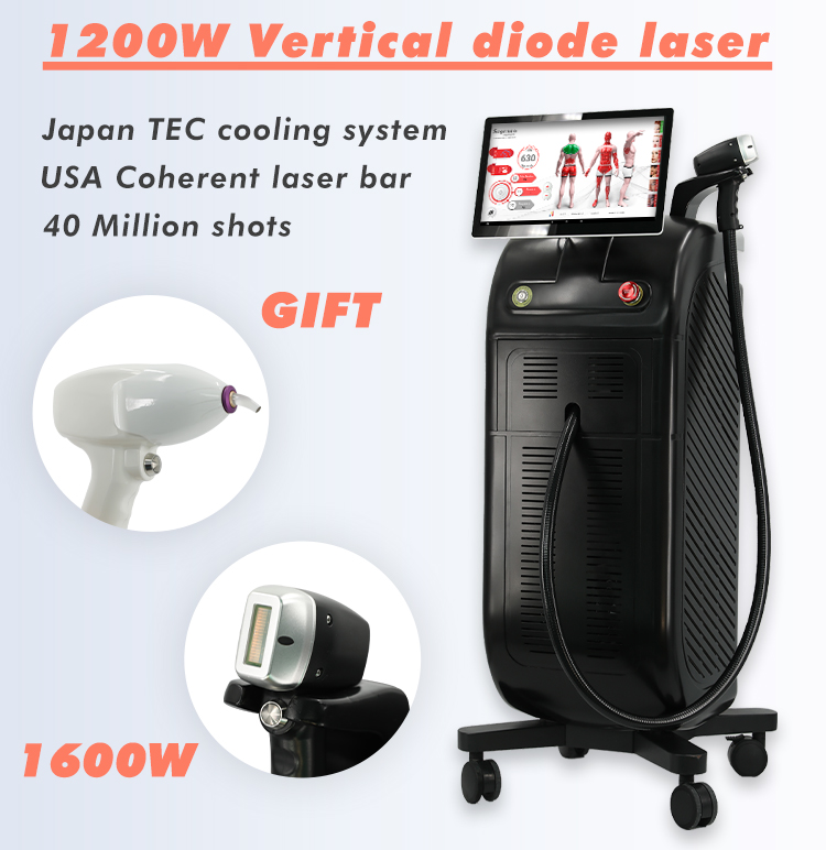 Stationary Style 808nm/755nm/1064nm Diode Laser Hair Removal Machine for Professional