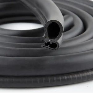  Customizable Hardness 65±5 EPDM Rubber Seal Strip for Car Door Windshield T/H/U Shape Manufactures