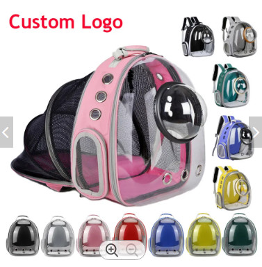 Breathable Expandable Pet Backpack Capsule Cat Bubble Carrier