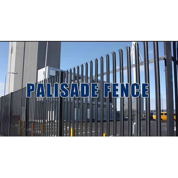 Galvanized Metal Railing Fence - Modern Anti-Theft Garden Wall