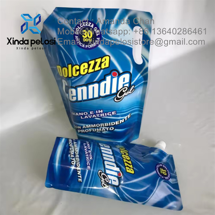 Manufacture Custom Stand Up Spout Pouch For Sale With Spout Food Grade Spout Pouch