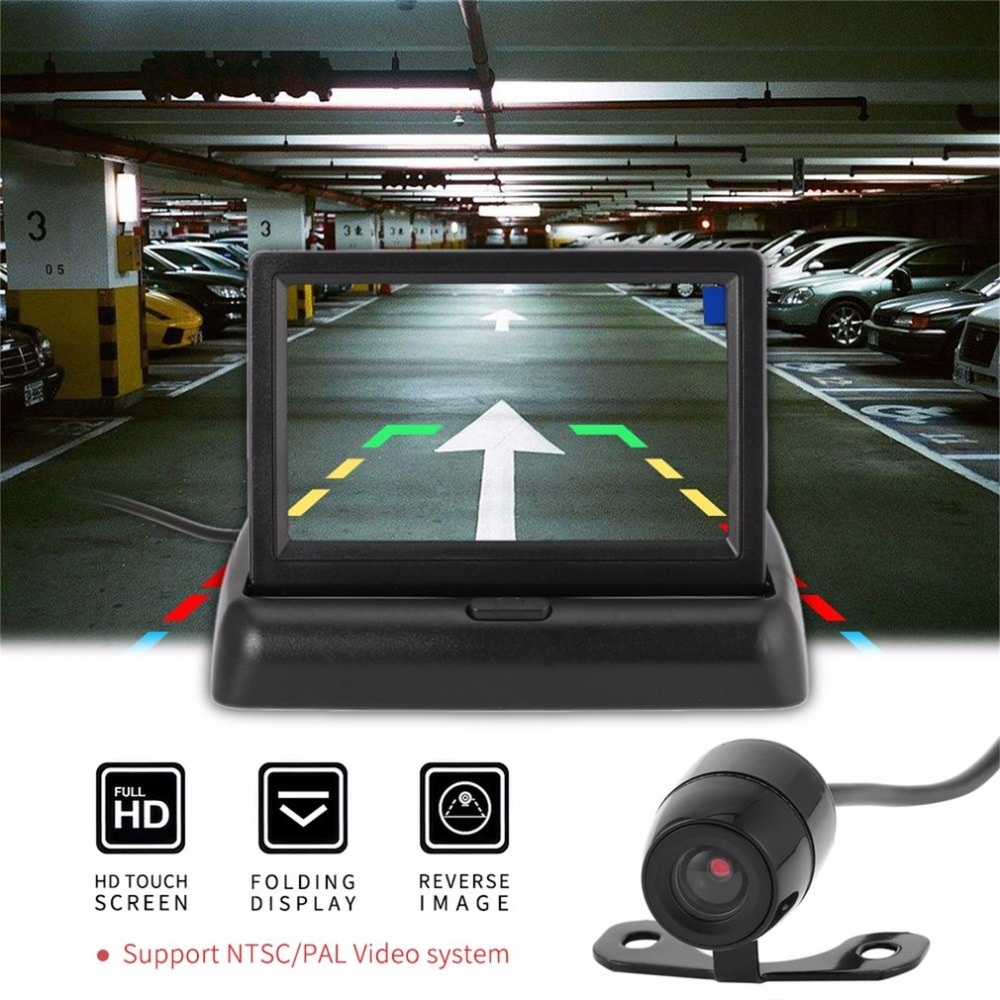 HD Waterproof Lcd Screen For Car Dashboard Car Rear View Camera System