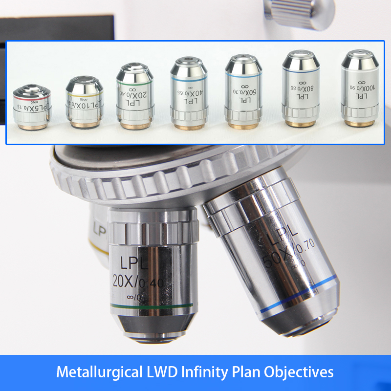 A13.2604-B Metallurgical Optical Microscope Trinocular High Precision