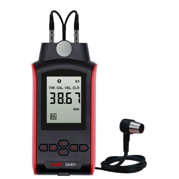 Micro-Processor Ultrasonic Thickness Gauge For Coating , 4 Digits LCD Display
