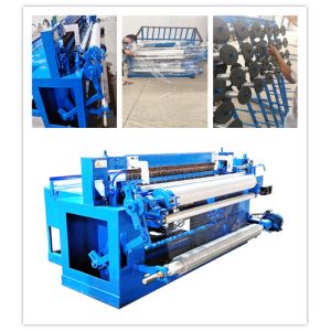 Electric Welded Wire Mesh Roll Machine , Weld Mesh Making Machine With Fast