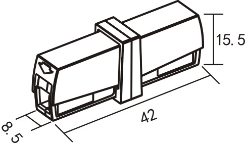 Line Deconcentrator Extension 400V 24A Lighting Terminal Block