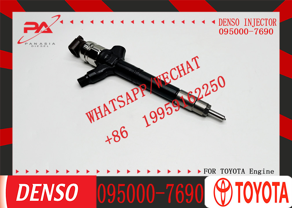 095000-7690 0950007690 Common Rail Injector DCRI107690 23670-09270 23670-0R050 for Toyota RAV4 2.0 D 1AD/2AD-FTV 095000-7690
