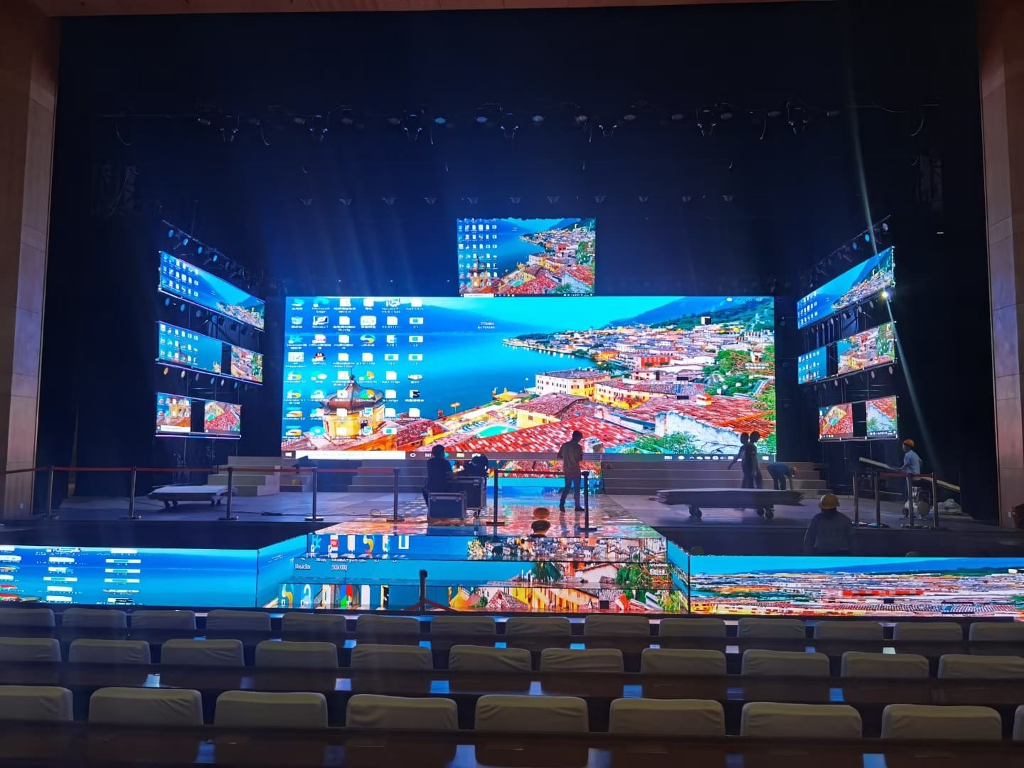 Led Rental Screen K Series Rental LED Display Multiple Specifications Die-Cast Aluminum Material Creative Splicing