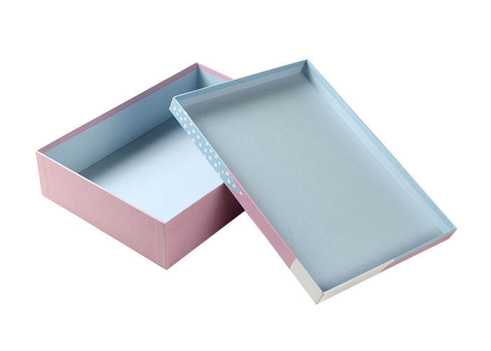 Biodegradable Custom Printed Gift Boxes Art Paper Material CMYK / Pantone Color