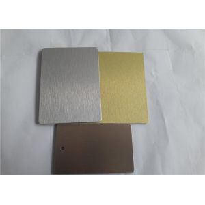 Advanced Electrostatic Spraying Painted Aluminum Sheets , Aluminium Panel Sheet Not Easy Contamination