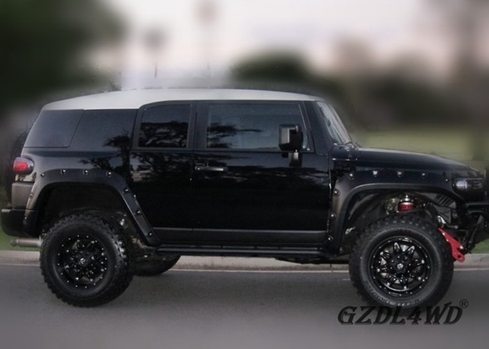 Textured Black 4x4 Wheel Arch Flares , 07-15 Toyota FJ Cruiser Fender Flares